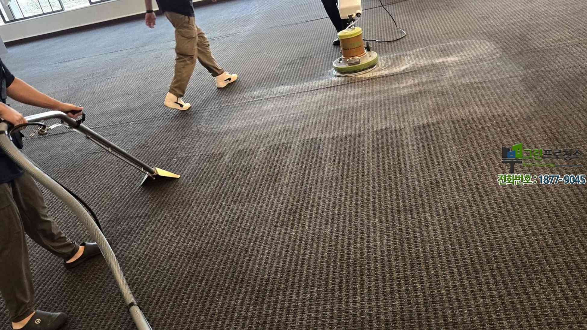 호텔 연회장 카페트청소
